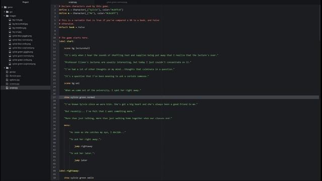 Ren'Py 7.0: Learning Ren'Py: Scene and Show смотреть онлайн