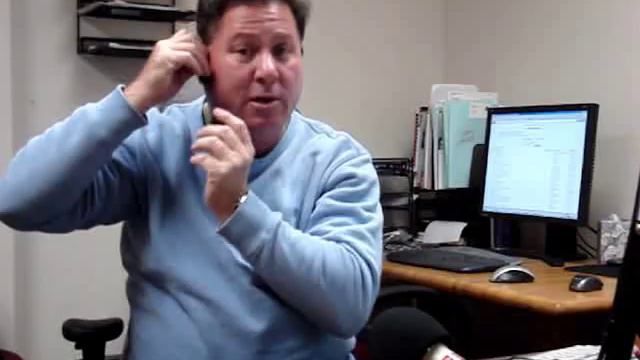 Sennheiser ME3 Headset - Proper Wearing Style