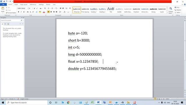 CLASS 8 | INTRODUCTION TO JAVA & BLUE J | Part-7 | DATA TYPES IN JAVA смотреть онлайн