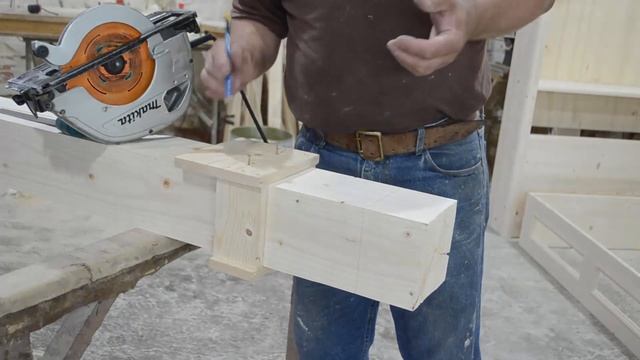 Простой шаблон для торцевания бруса смотреть онлайн