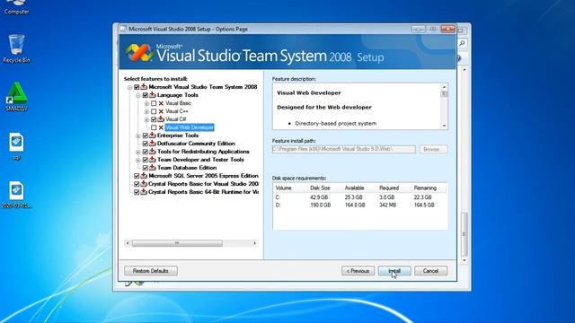 Install Visual Studio 2008 смотреть онлайн