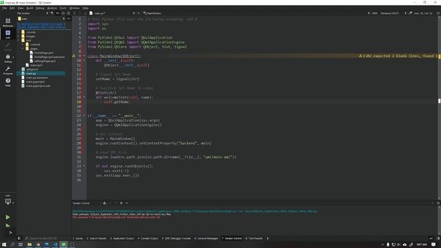 PYTHON and QT QUICK - Back End With Python (Connections, Slot And Signal) - [MODERN GUI] - #Video01 смотреть онлайн