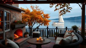 Осенний джаз. Атмосферная фоновая музыка, саксофон