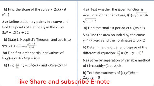 Diploma in civil 3rd semester mathematics model quection paper set смотреть онлайн