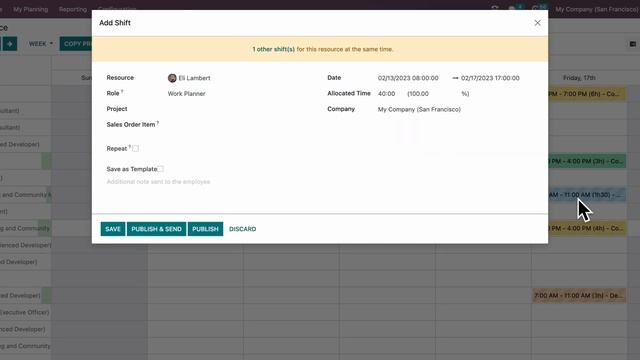 Odoo Quick Tips - Allocate time percentage [Planning] смотреть онлайн