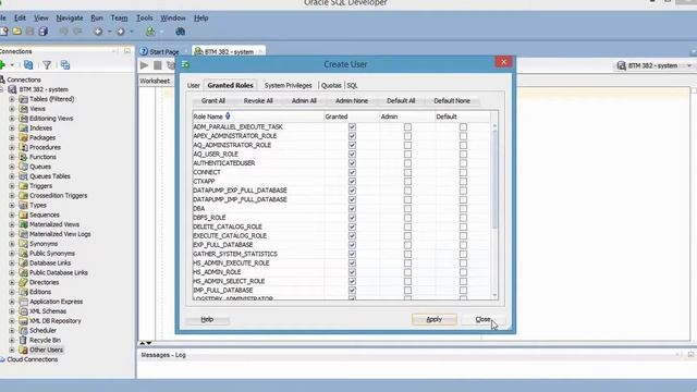 How to install oracle database on window 10, Create new connection with new user смотреть онлайн