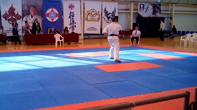 Каратэ Киокусинкай УрФО-2017г. г.Екатеринбург А.Большаков(дисциплина КАТА - (Гекисай шо)) смотреть онлайн