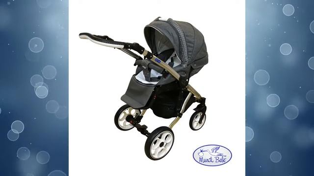 Carro de bebe 2018 Mundi Bebe Nathaly Topos смотреть онлайн