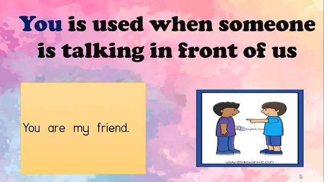 Year 1- Pronouns (I, He, She, They, We, You, It) смотреть онлайн