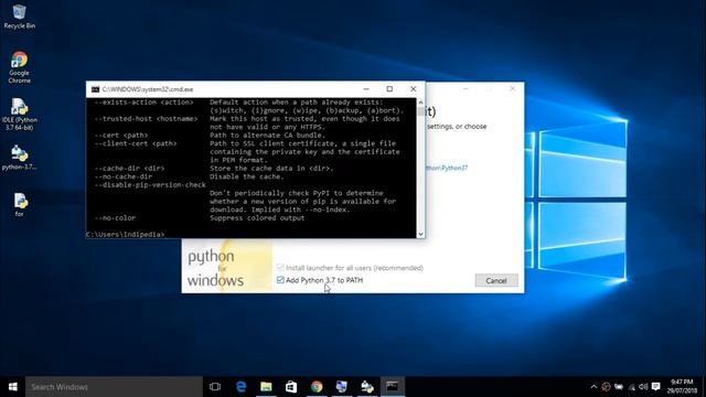 Python 3.7 Installation, Setup & Starting Guide | Hindi смотреть онлайн