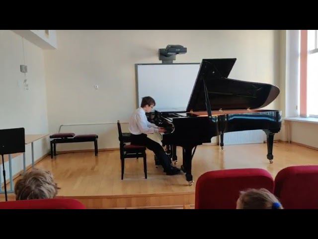 Гимназия искусств А. Ахматовой. Иван Осипов, концерт класса,преподаватель А. А. Шевчук-Роскошная. смотреть онлайн