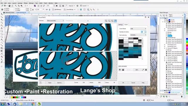 CorelDRAW X8 Tutorial Part 7 смотреть онлайн