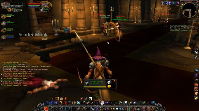 Поход в Scarlet Monastery - Библиотека и Армори | WoW 1.12.1 Kronos 2 #67 смотреть онлайн