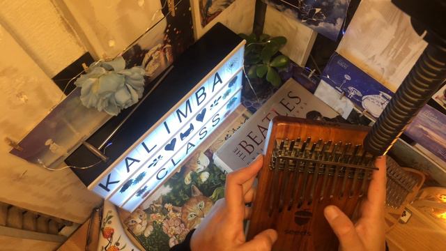 Across the Universe, The Beatles [Kalimba Cover] смотреть онлайн