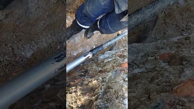 Пайка тросика заземления к кабелю с бумажной изоляцией с оболочкой из алюминия смотреть онлайн