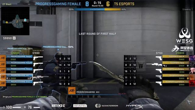 PROGRESSGAMING.FEM VS T5 ESPORTS.FEM - NUKE 3, WESG KAZAKHSTAN: QUAL. смотреть онлайн