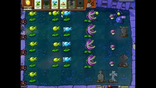 Plants VS Zombie - LEVEL 11 (Night - Adventure ) - (Games Club) смотреть онлайн
