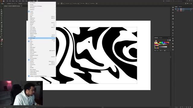 Abstract Liquid Pattern Effect in Photoshop/Illustrator смотреть онлайн