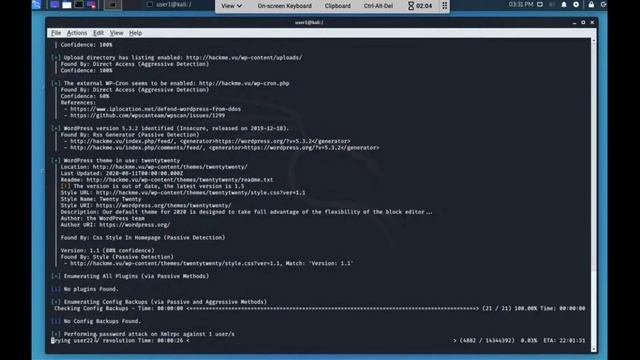 Сканер безопасности | WPScan WordPress смотреть онлайн