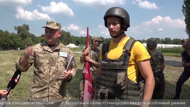 На Дніпропетровщині пройшла ювілейна військово-патріотична гра “Сокіл Джура”) смотреть онлайн