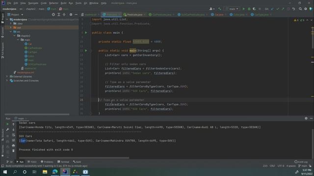 Strategy design pattern and behavior parametrization in Java смотреть онлайн