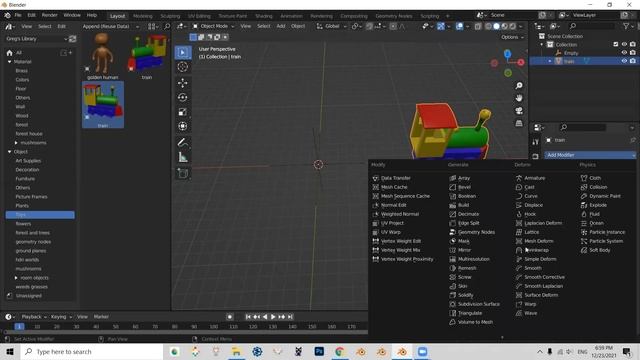 Making an Array Modifier Place Objects in a Circle with Blender 3.0 смотреть онлайн