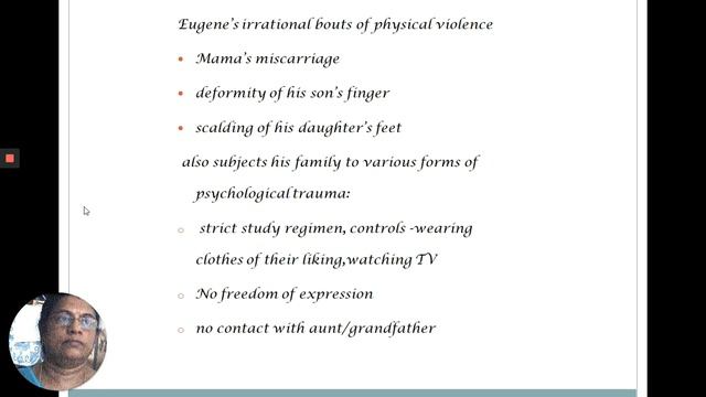 Domestic Violence in Adichie's Purple Hibiscus смотреть онлайн