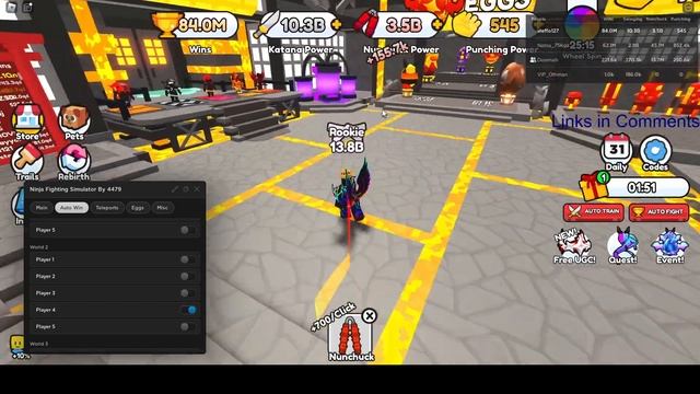 *BEST NEW* [FREE UGC] NINJA FIGHTING SIMULATOR SCRIPT PASTEBIN SUPER OP смотреть онлайн