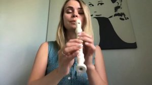 Мелодия из фильма "Гарри Поттер" на блокфлейте (ссылка на ноты в описании видео)