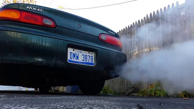 Mazda Mx6 Borla Exhaust Rev 1080p смотреть онлайн