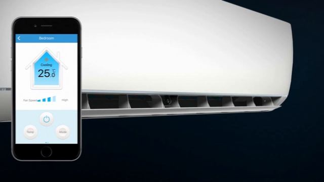 AUX air conditioner set up wifi смотреть онлайн