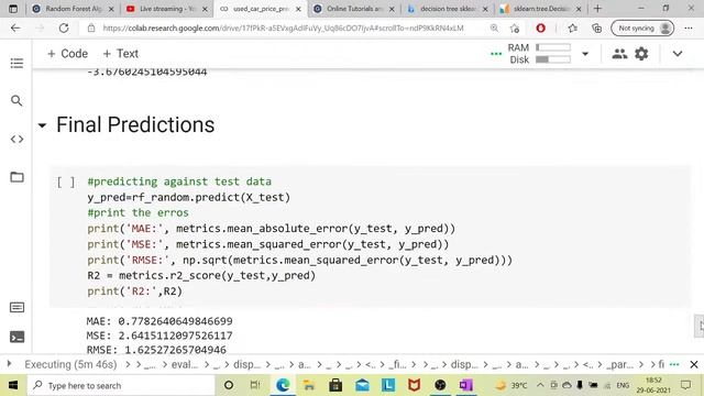 Online Summer Training in Machine Learning and Data Science with Python | Class-25 смотреть онлайн