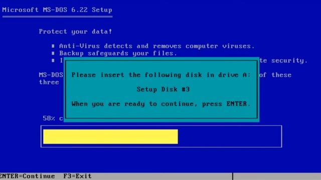Old Glories of Computing: Installing MS-DOS 6.22 смотреть онлайн