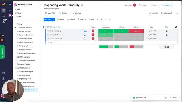 Inspecting Real-world work remotely and capturing expertise with Monday.com and Bitskout смотреть онлайн