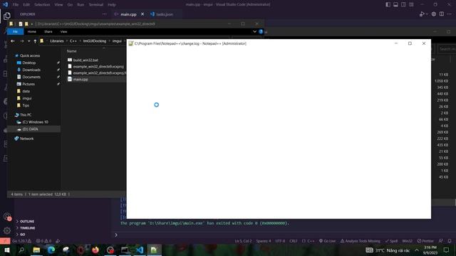 How to install Dear ImGUI on Visual Studio Code + MinGW + DirectX9!!! смотреть онлайн