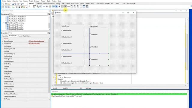12# Lazarus Tutorial Creating TRadioGroup and TCheckGroup смотреть онлайн