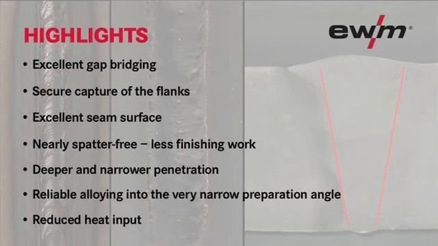 Демонстрация возможностей аппарата EWM Alpha Q