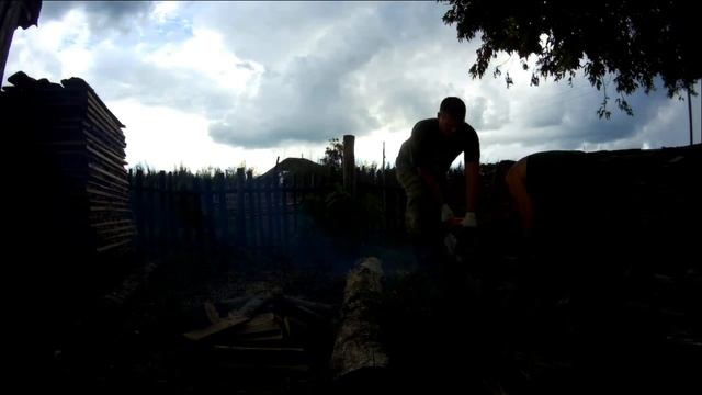 STIHL MS 180 канадская цепь #ru_kompass #stihl #лесоруб