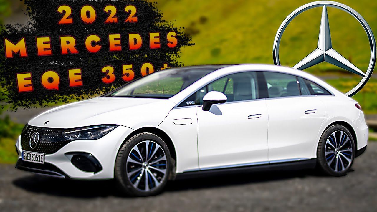 2022 Mercedes EQE 350+ Экстерьер, Интерьер и Сцены вождения! смотреть онлайн