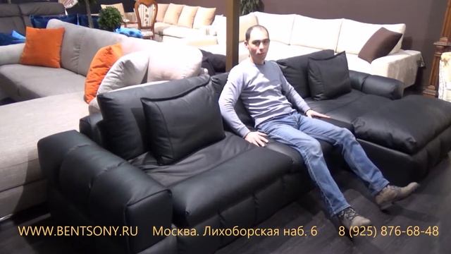 Видео обзор диван "Марчелло" угловой, натуральная кожа смотреть онлайн