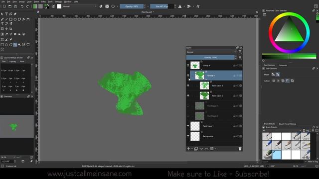 Krita 5.1: New Copy/Paste Layers Feature + Docker Update смотреть онлайн