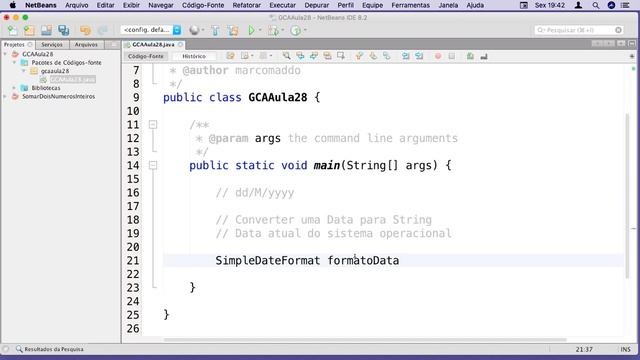 Guia Completo Android - Parse Convertendo Data em String com SimpleDateFormat Aula 28 смотреть онлайн