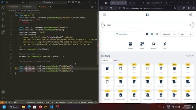 How to create to-do list app using HTML, CSS & JavaScript. смотреть онлайн
