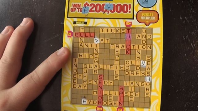 Winners Only - Wild Scratch Cards - Crosswords Only смотреть онлайн