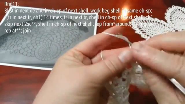 Салфетка с ананасами/Pineapple Centerpiece Crochet Doily. Вязание крючком для начинающих