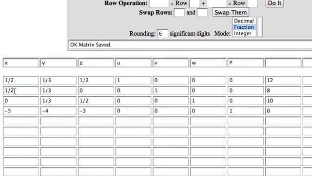 Using the row operations tool to solve standard problems смотреть онлайн