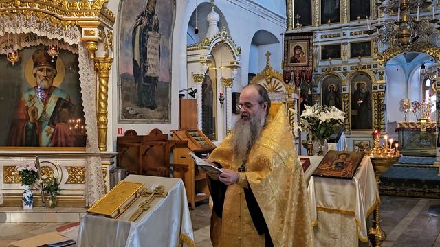 11.02.2024 - Силуан Афонский о помощи святых.Молебен о воинах; прот.Николай Цирке смотреть онлайн