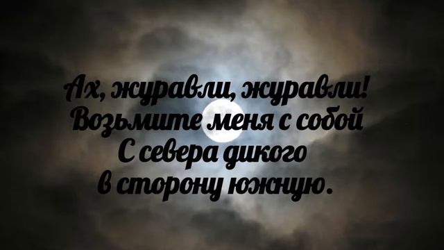 Над тайгой засыпающей тихо восходит луна - христианская песня.