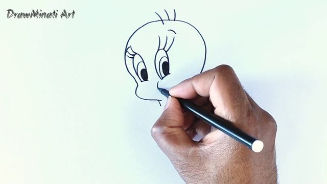 How to Draw Tweety from Looney Toons Very Easy and Step by Step смотреть онлайн