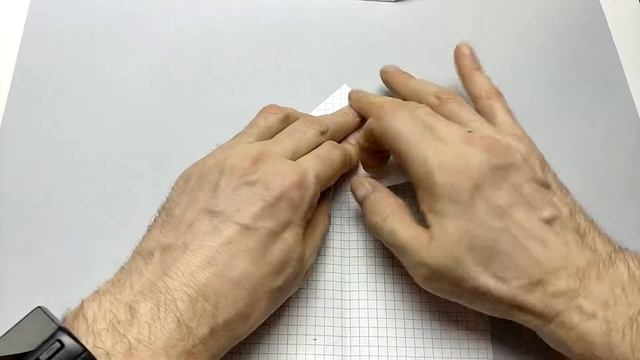 Простой самолетик из тетрадного листа ✈️